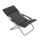 Lafuma Mobilier Liegestuhl Transabed Dark Grey